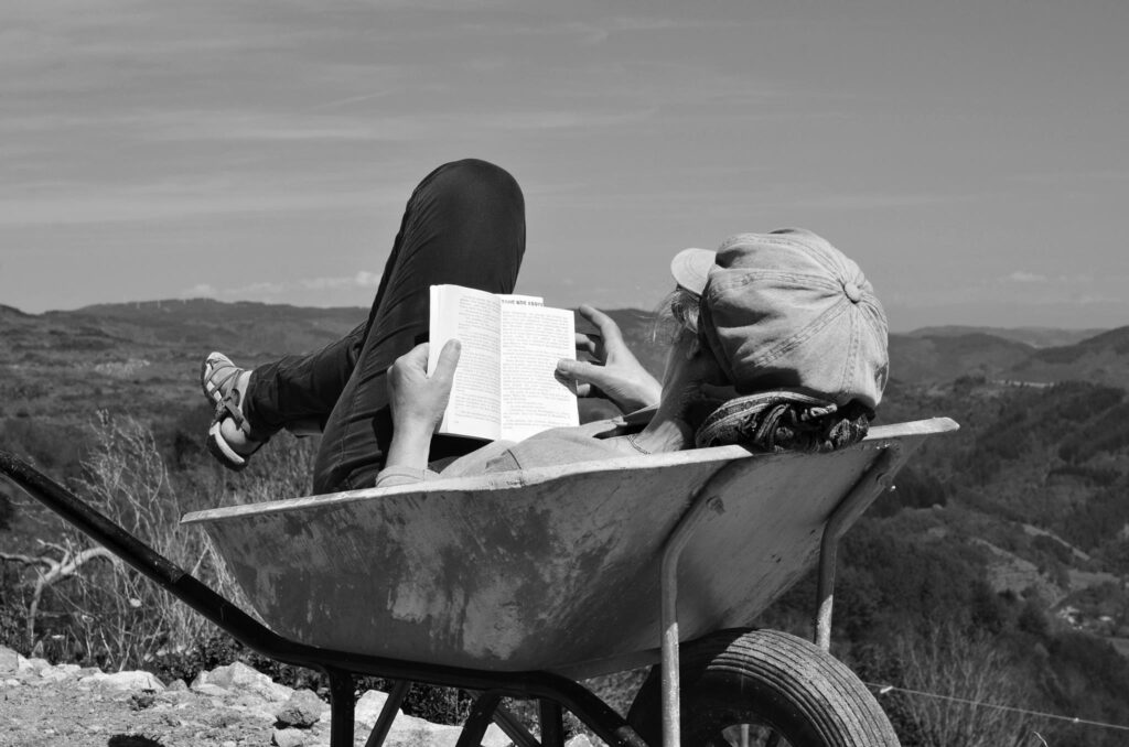 lecture en pleine nature